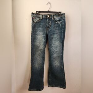 BDG Jeans Urban Outfitters Teo Low Rise Relaxed Bootcut Medium Wash Size 27 x 30